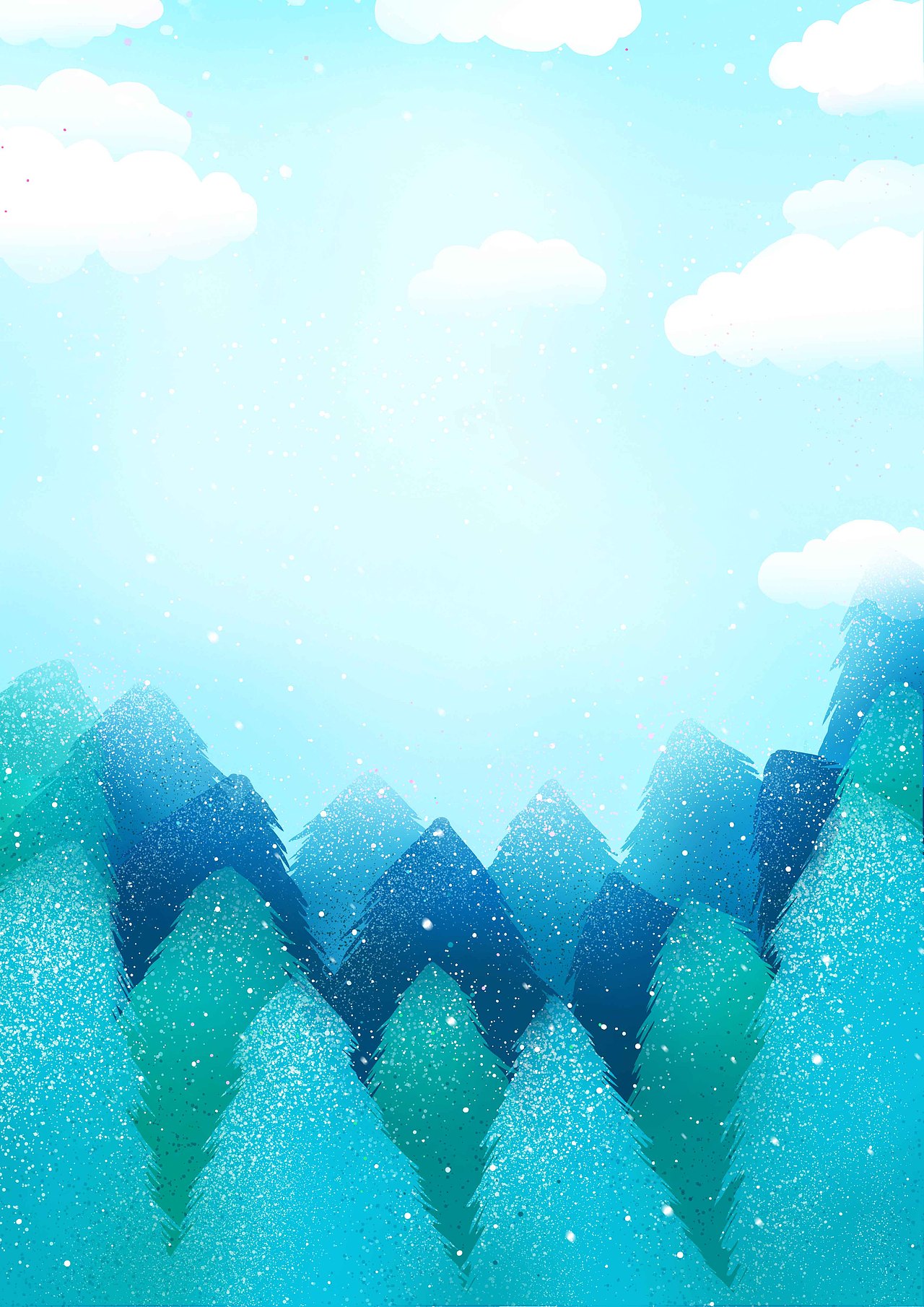 明快的色彩画出四季来治愈这安静的春天