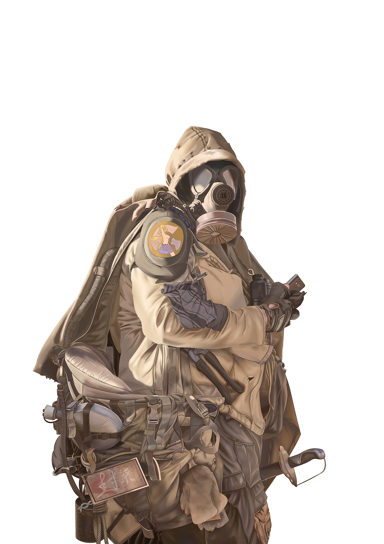 废土|插画|游戏原画|封柒_原创作品-站酷zcool