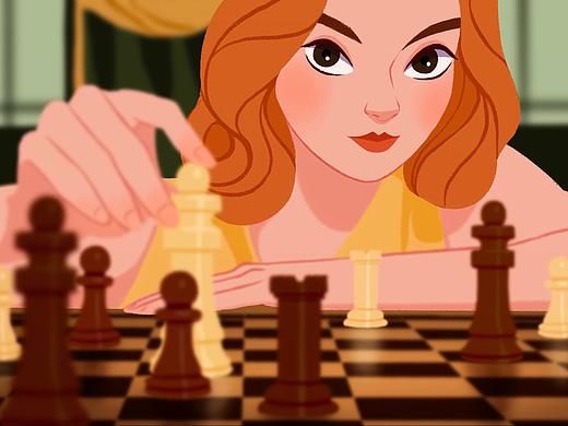 2021部分扁平插画摸鱼