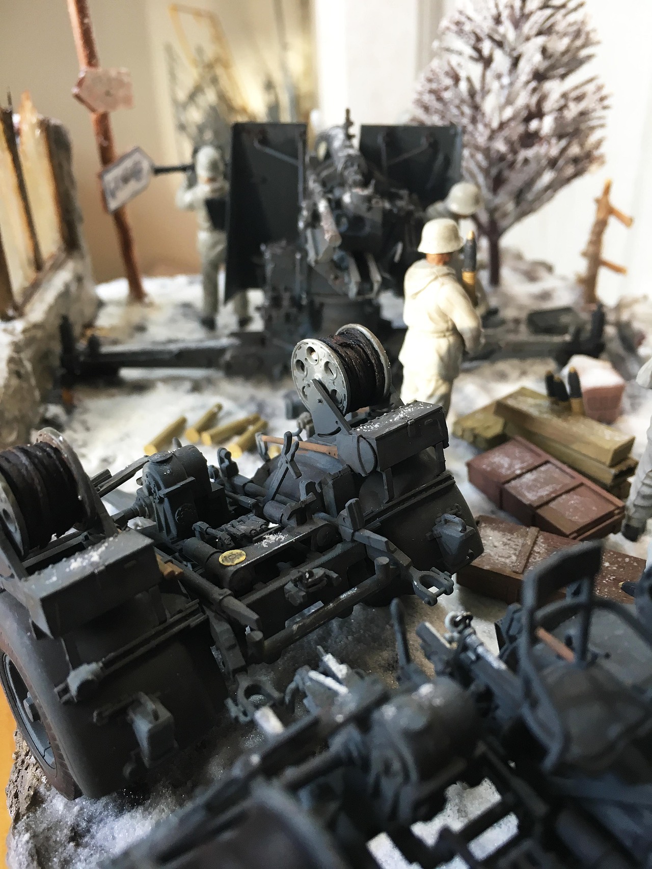 东线战场 — 88炮射击小组（图ZMTAxMjkwNDI0） - 手办/模玩 - 站酷设计师甘股涌泉原创素材 - 站酷ZCOOL