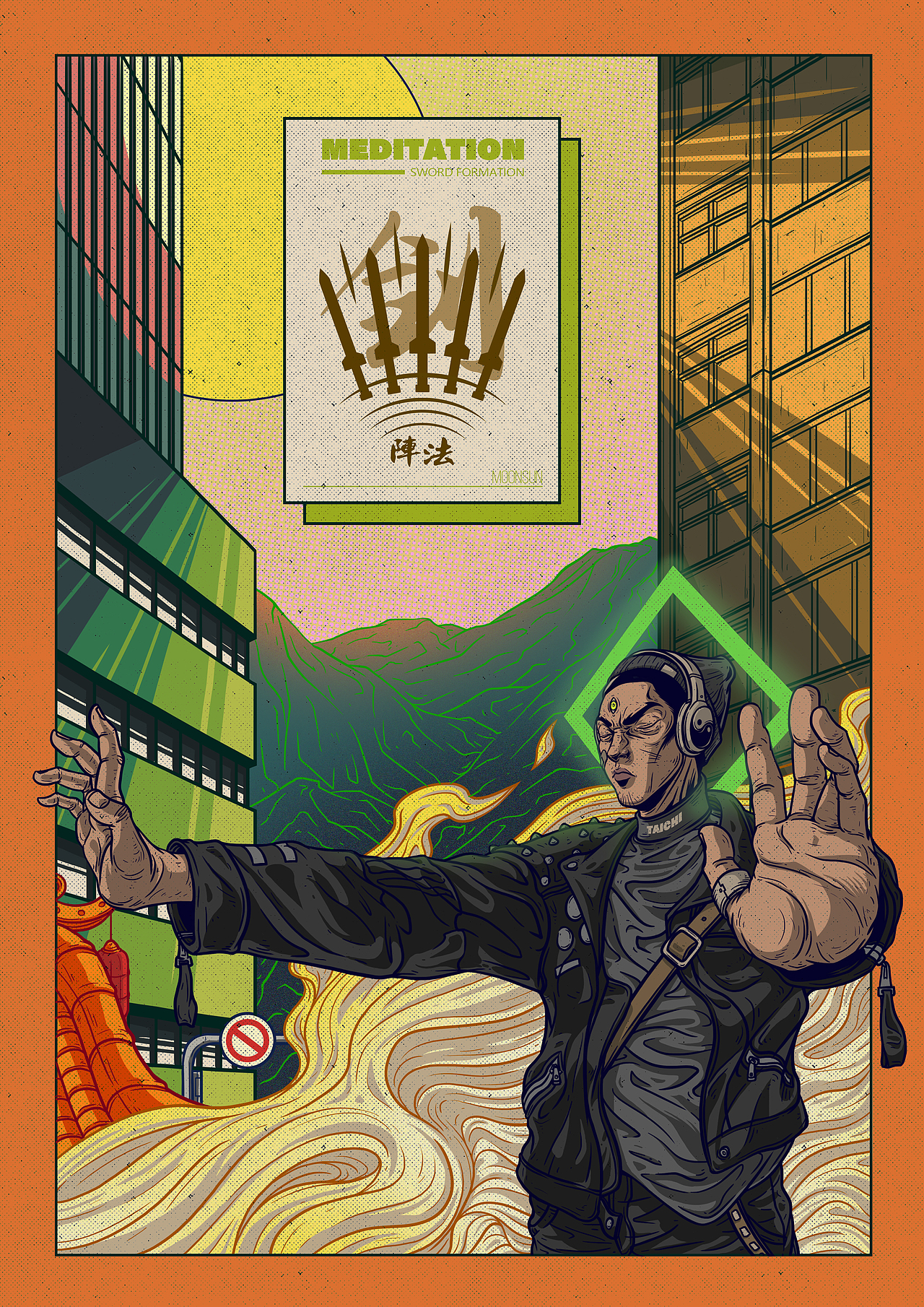 自娱自乐（图ZMTY1NDYyODc2） - 创作习作 - 站酷设计师丶MoonsuN丶原创素材 - 站酷ZCOOL