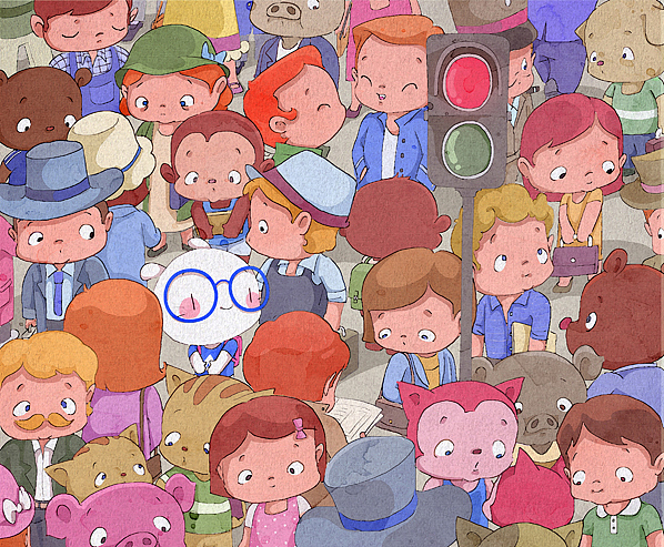 扑克兔的绘本、漫画集（图ZODQ1NTcwMA==） - 商业插画 - 站酷设计师三寿原创素材 - 站酷ZCOOL