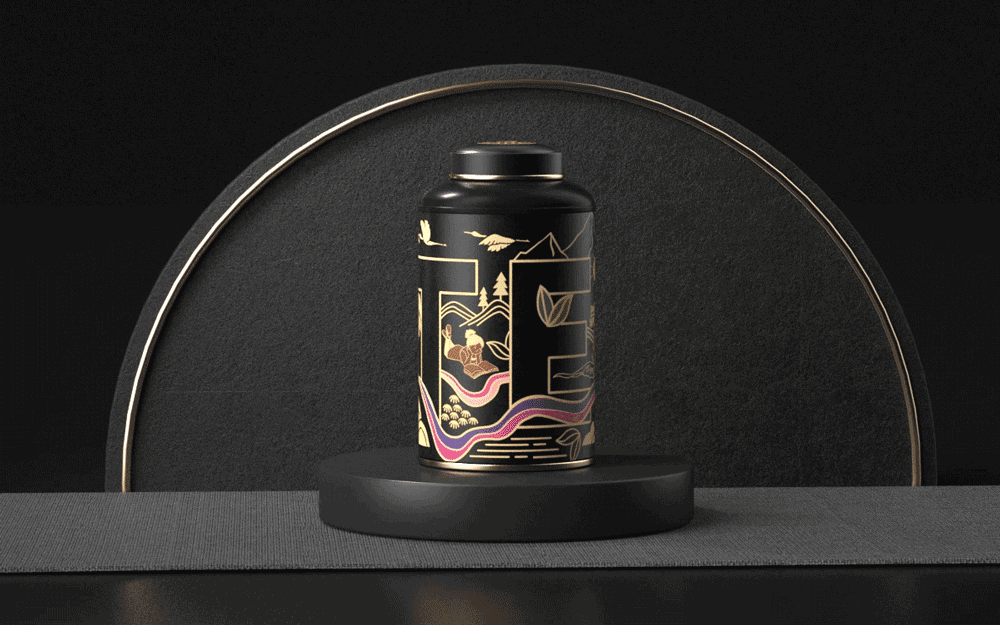 茶叶礼盒，礼盒包装，润雅悦茶品牌包装设计（图ZMjkwNzk2MDIw） - 包装 - 站酷设计师LHB包装设计原创素材 - 站酷ZCOOL