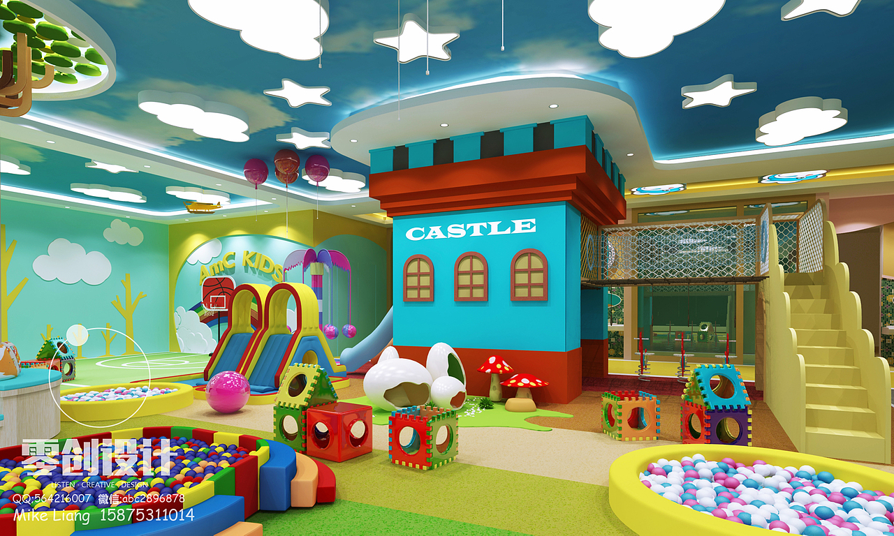 幼儿园设计（图ZMjQ5NTU4MzA0） - 建筑/空间 - 站酷设计师能少Mike原创素材 - 站酷ZCOOL