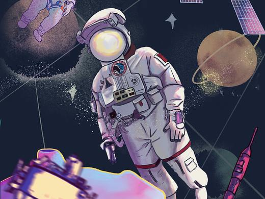 作品集（个人主页-ZNTM0OTM2OTY=） - 艺术插画 - 站酷设计师山竹沐子原创素材 - 站酷ZCOOL