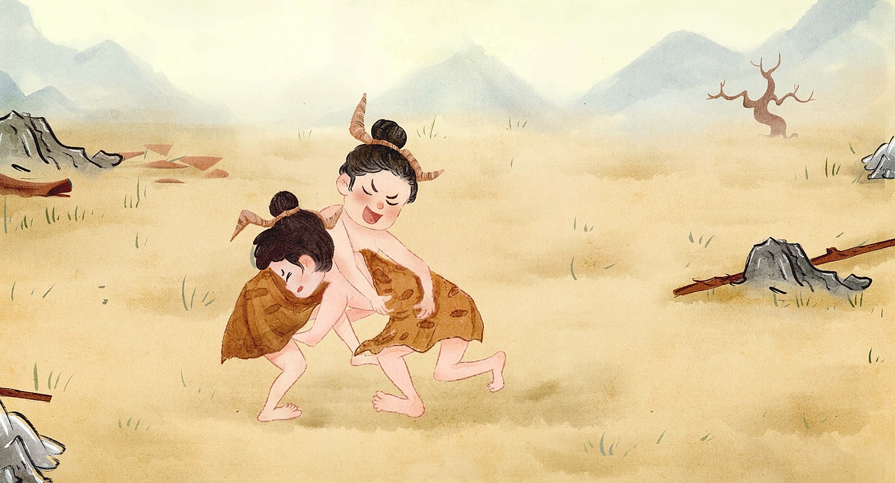 《古代运动会》绘本