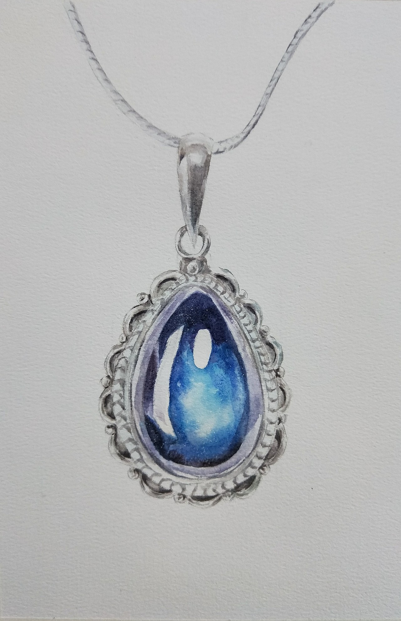 宝石|纯艺术|绘画|篱梦手绘_原创作品-站酷zcool