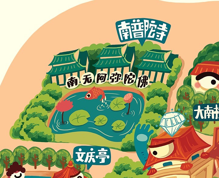 2013最新《梦在厦大+曾厝垵》Q版怪怪明信片(图ZODE3NDM3Mg==) - 商业插画 - 站酷设计师林P酱原创素材 - 站酷ZCOOL