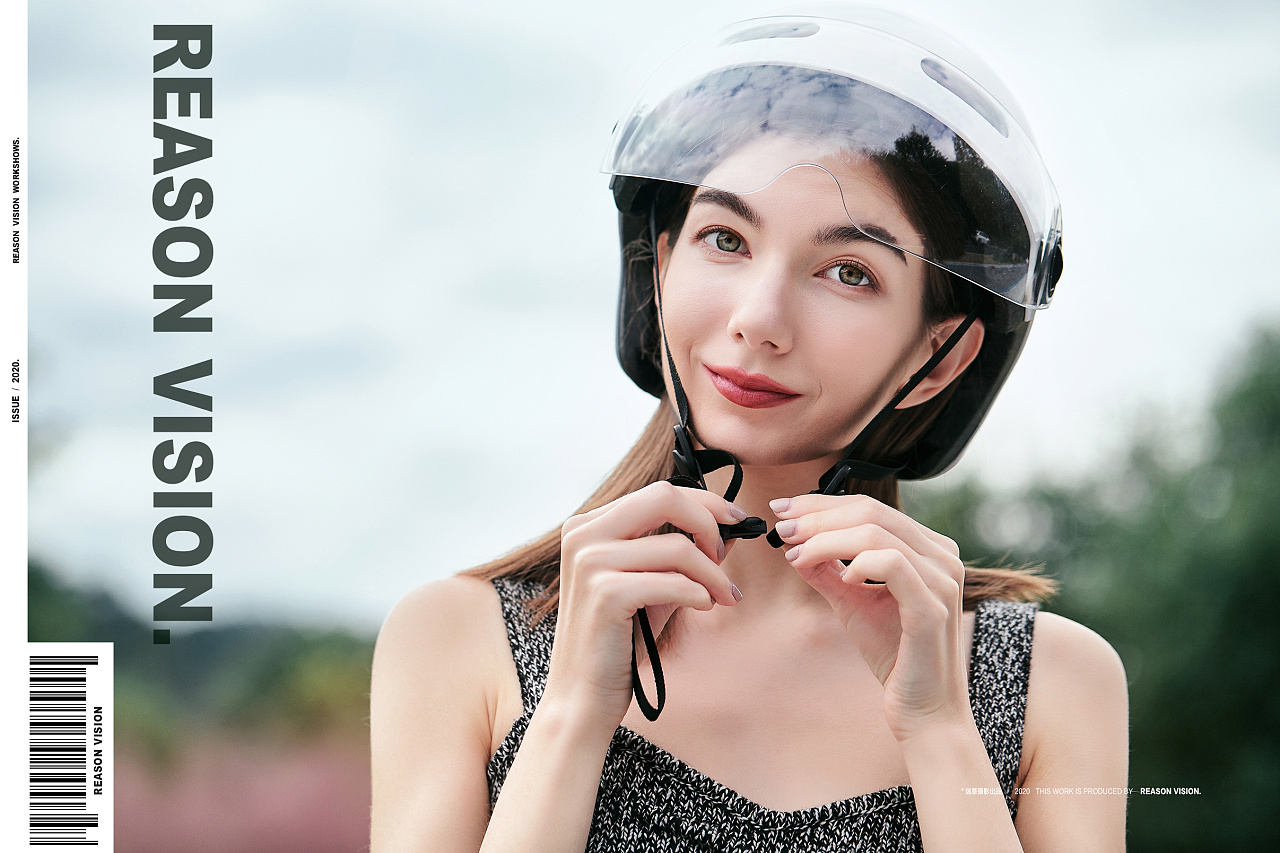 电瓶车头盔模特拍摄 | 瑞蒽摄影 x 瑞凌|摄影|产品摄影|瑞蒽摄影