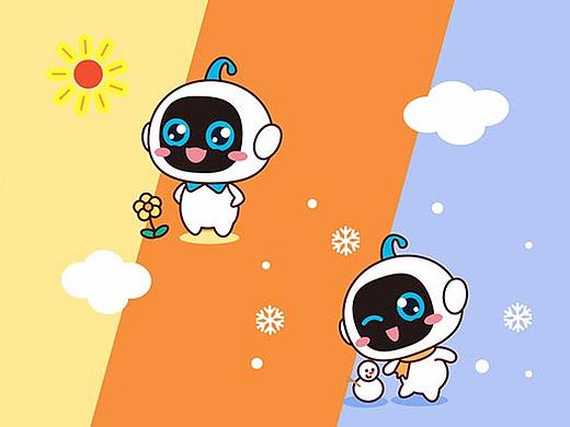 智伴机器人1X微信表情包-日常版