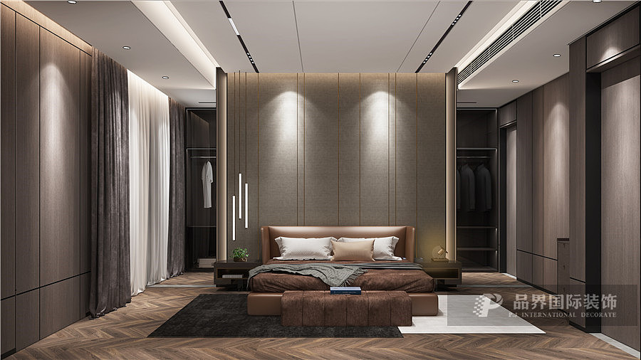 金领九如意330平叠墅现代风格装修效果图·轻奢引领品质