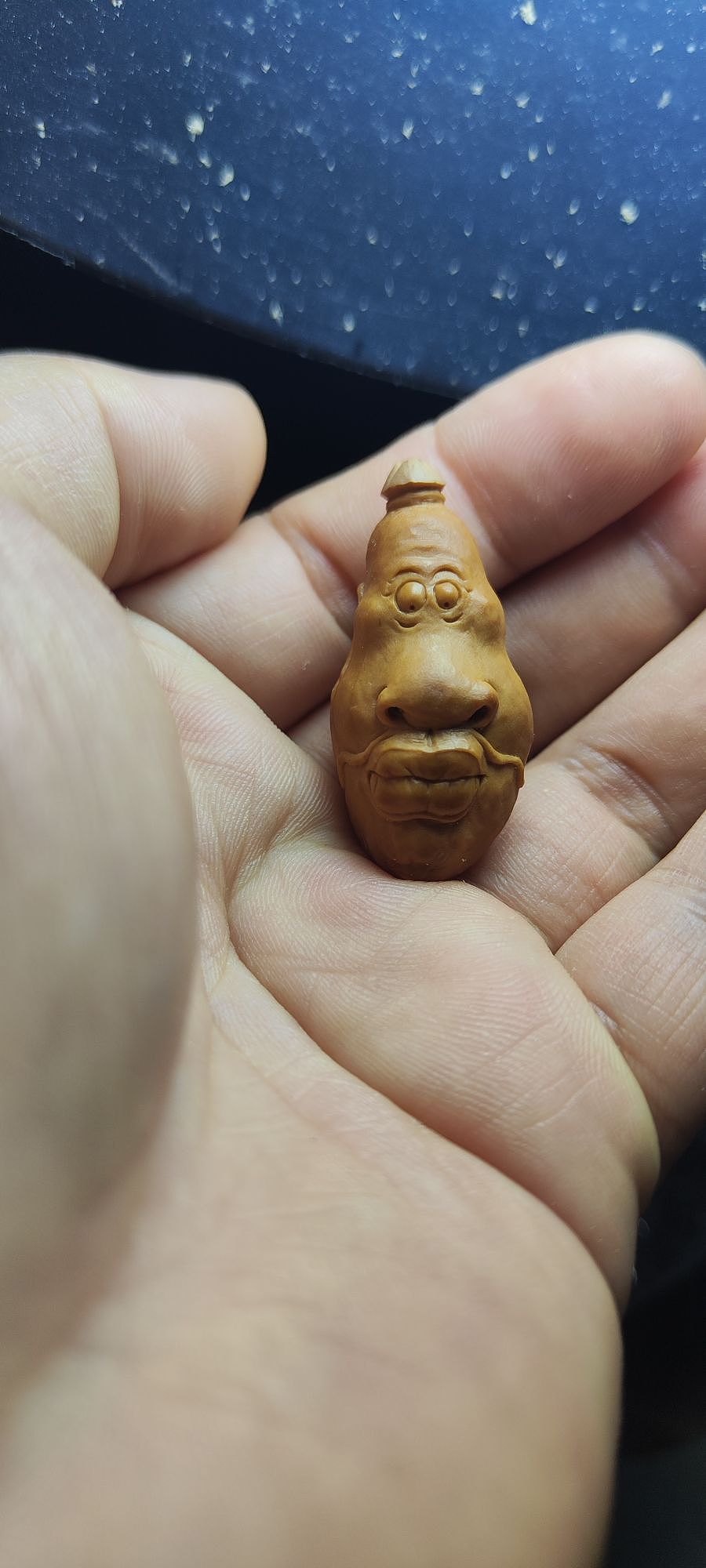 覃投艺核工作室希早核雕作品效果