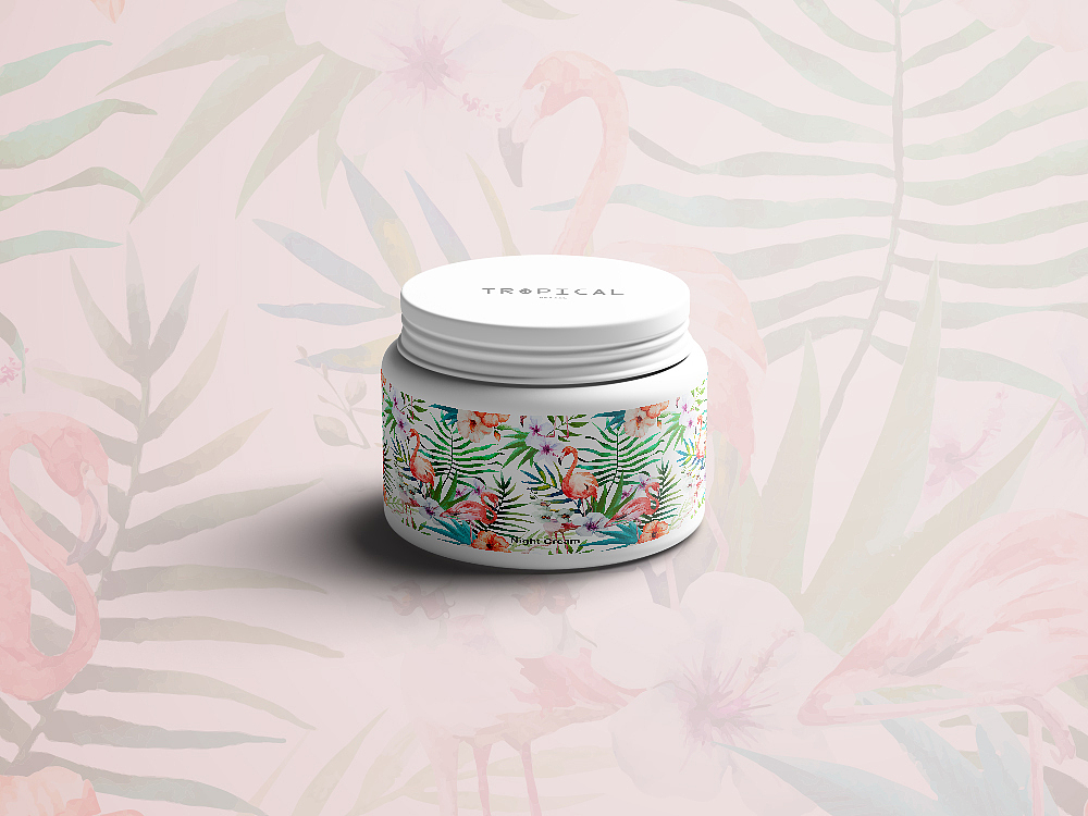 Tropical化妆品包装设计练习（图ZNjAzODgzMTY=） - 包装 - 站酷设计师江户王原创素材 - 站酷ZCOOL