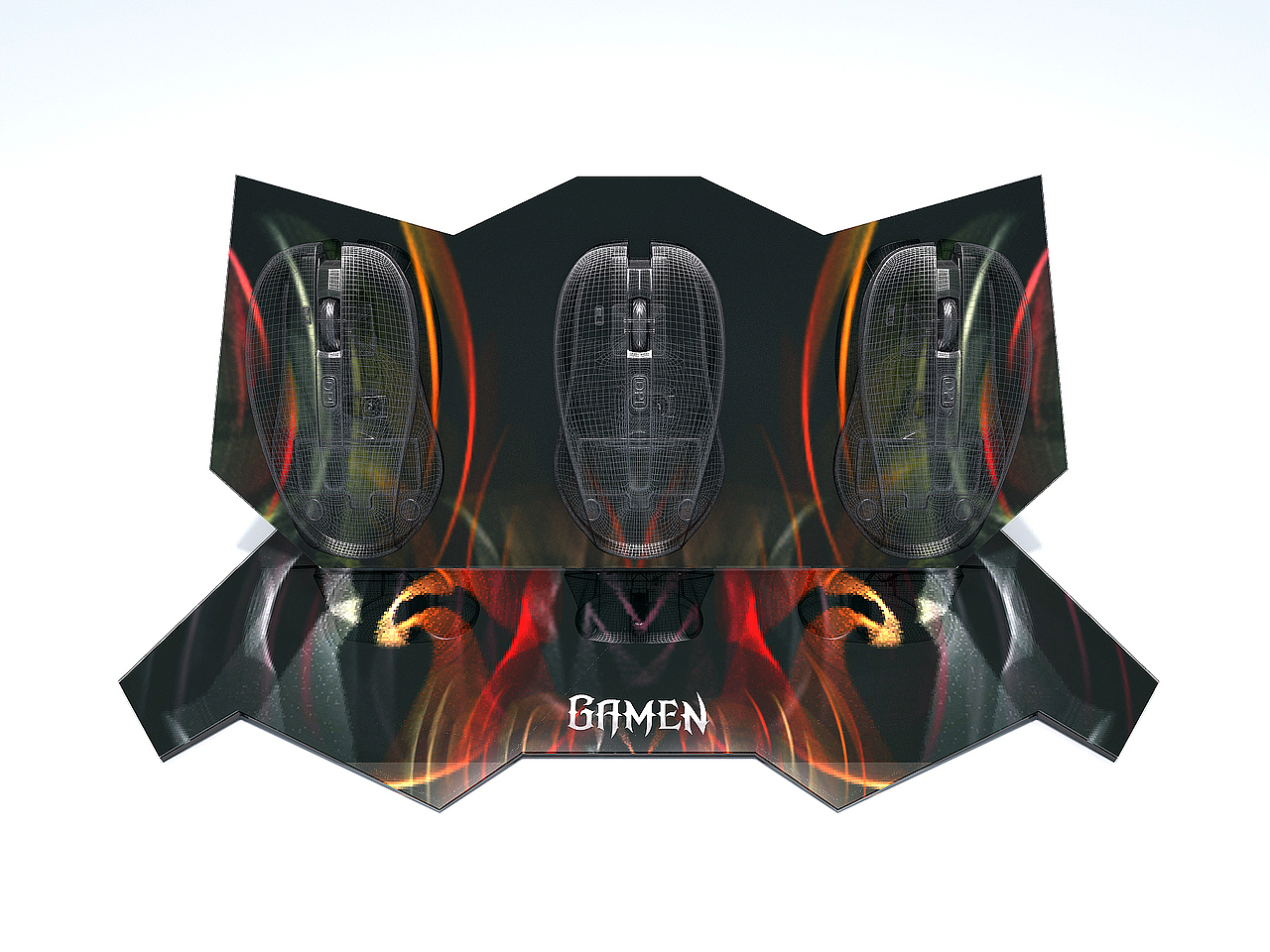 GAMEN鼠标展架设计（图ZMjIxNTk4NjMy） - 展陈设计 - 站酷设计师leodmy原创素材 - 站酷ZCOOL