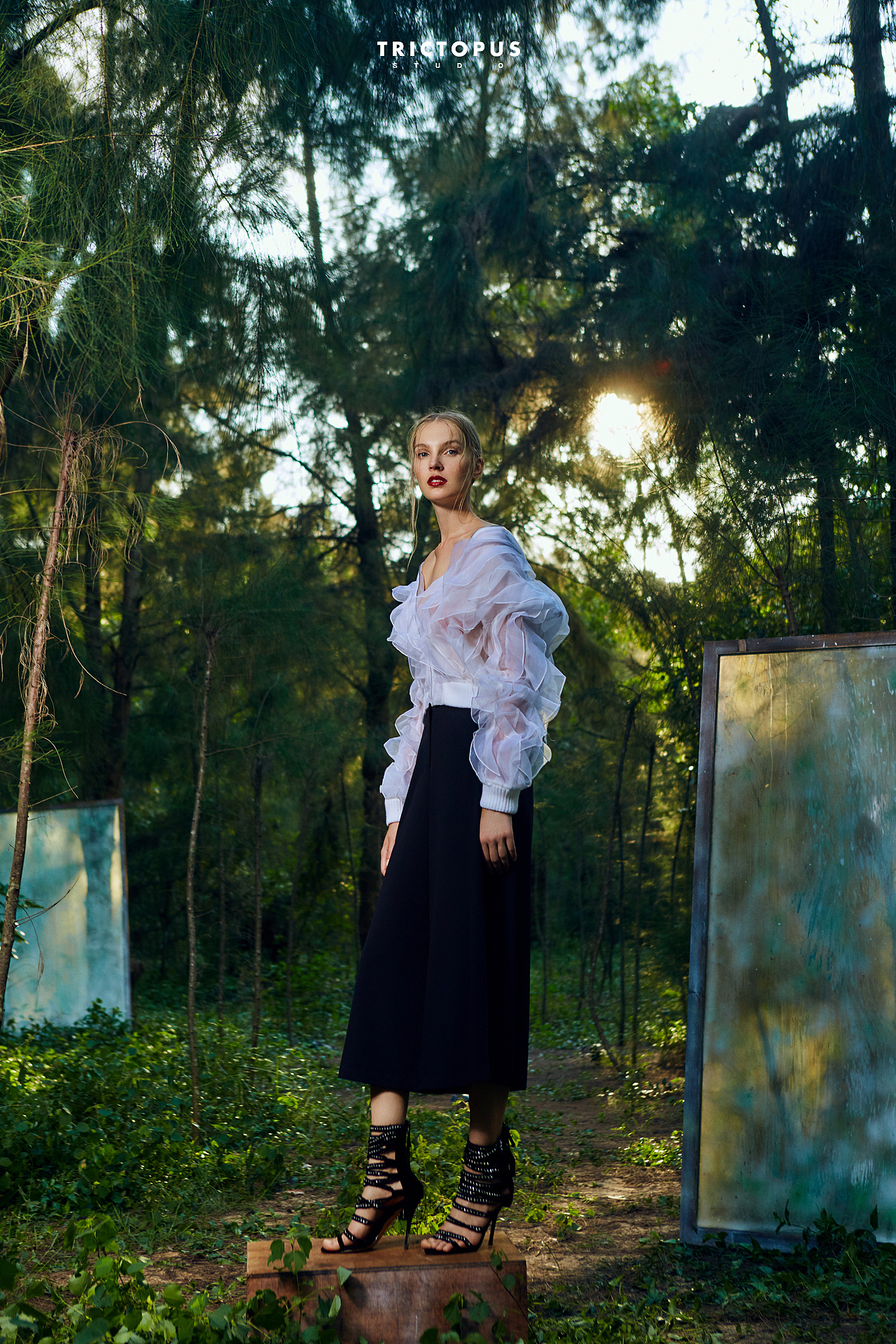 alloy时装外景大片