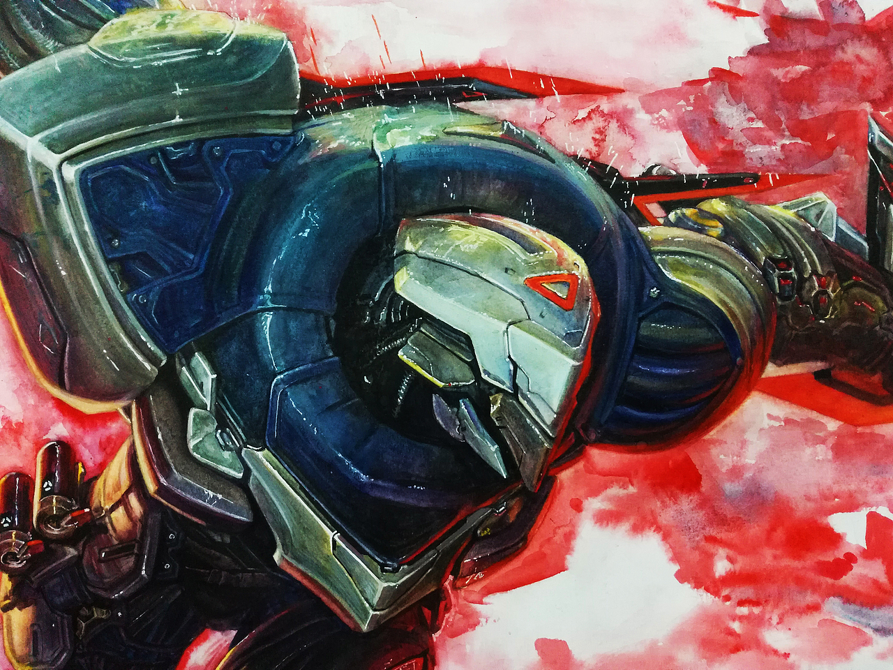 英雄联盟lol水彩 《源计划:阴》