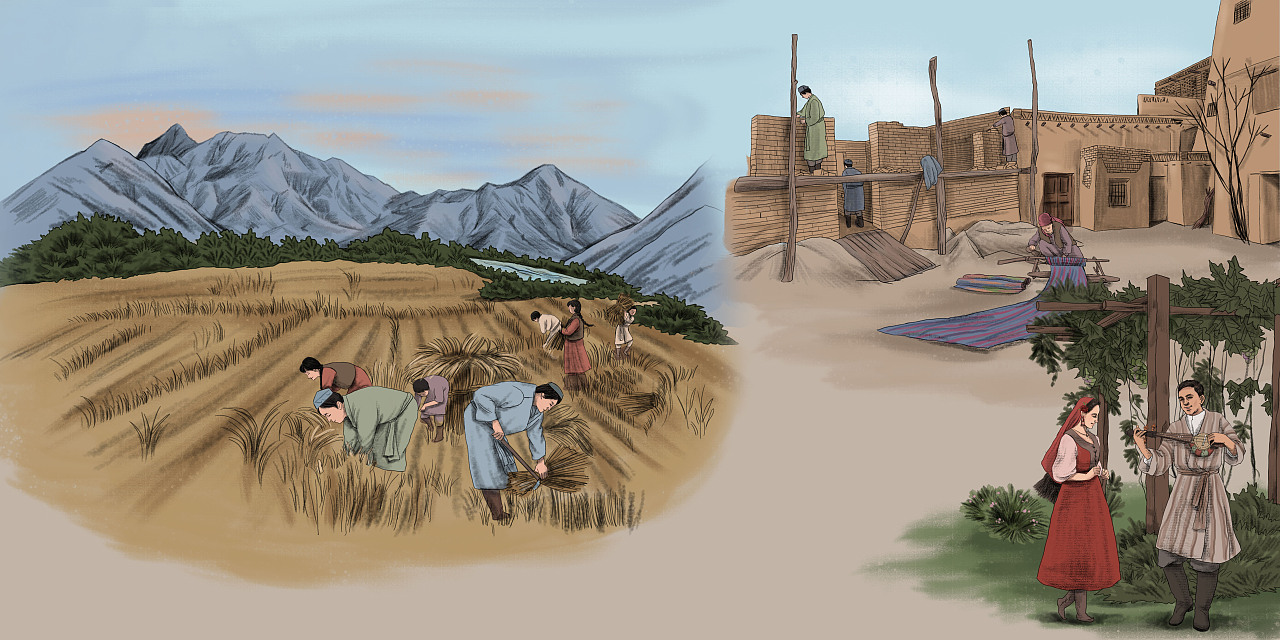 历史绘本|插画|插画习作|aagggie - 原创作品 - 站酷 (zcool)