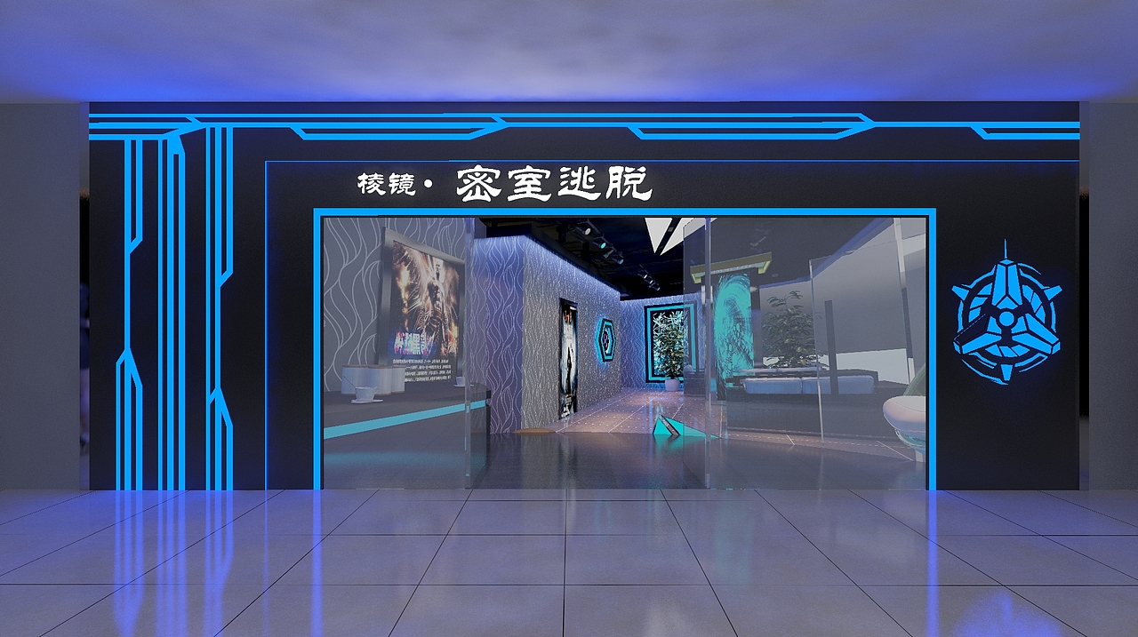 棱镜密室逃脱门头研发项目