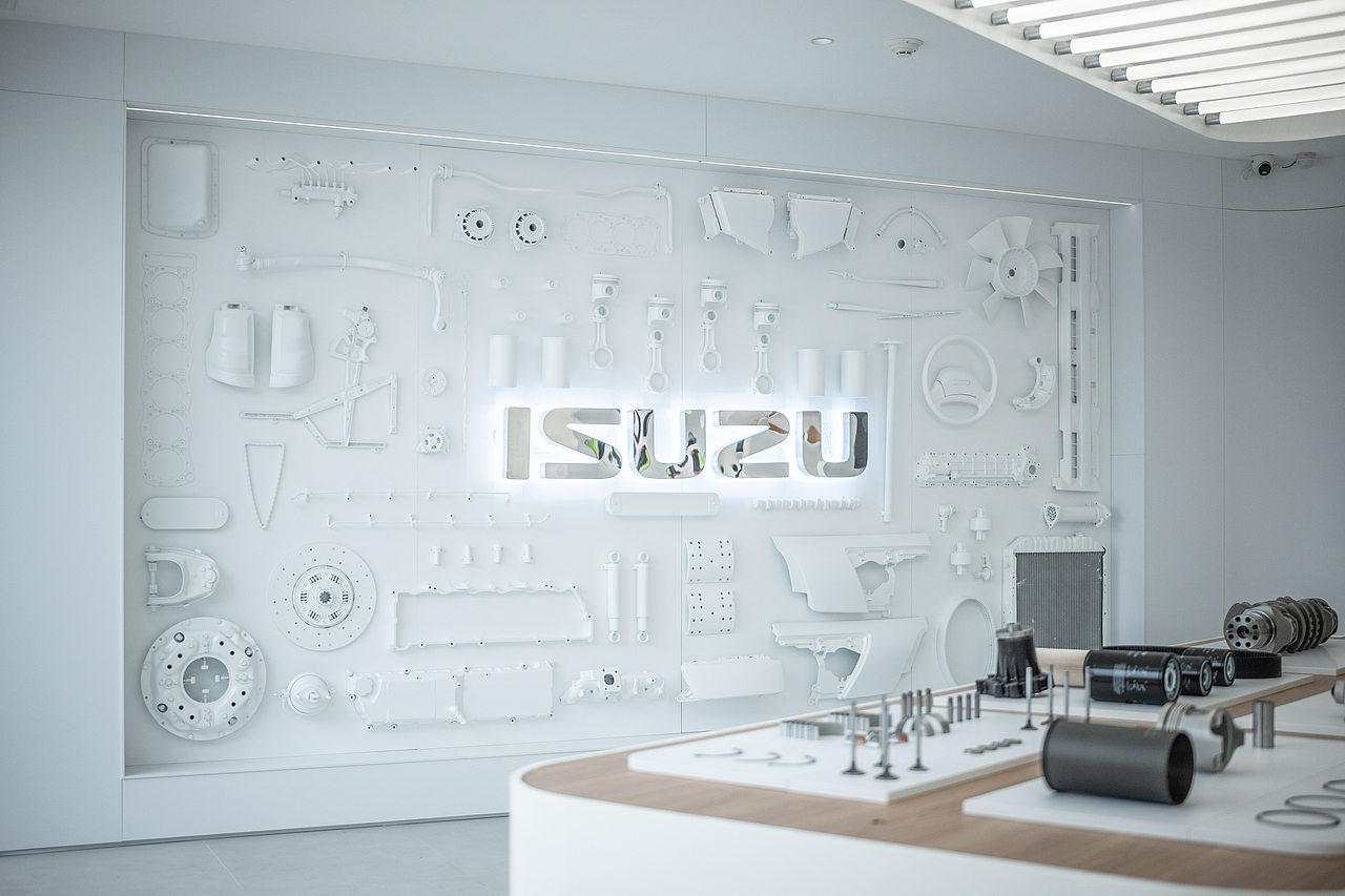 五十铃_ISUZU 技术研修中心（图ZMzc5NjM5Njgw） - 商业空间设计 - 站酷设计师千棱设计原创素材 - 站酷ZCOOL