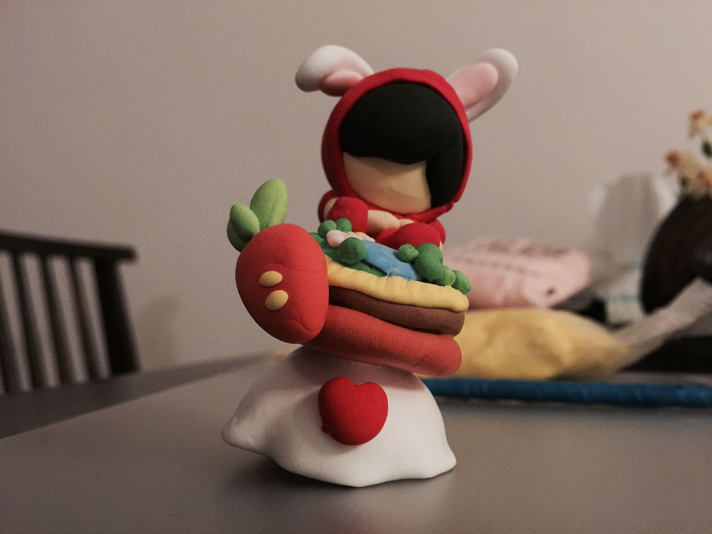 轻土手工 小红帽