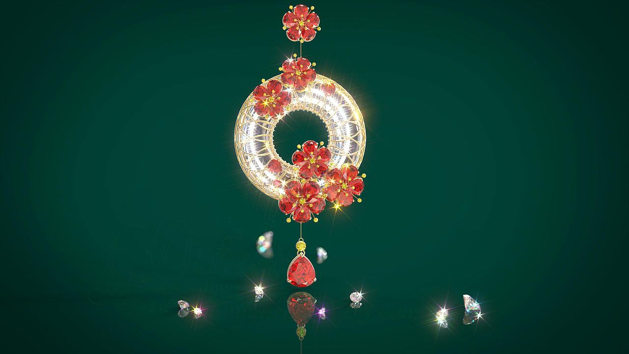 a-Yun原创珠宝设计.梅香如故