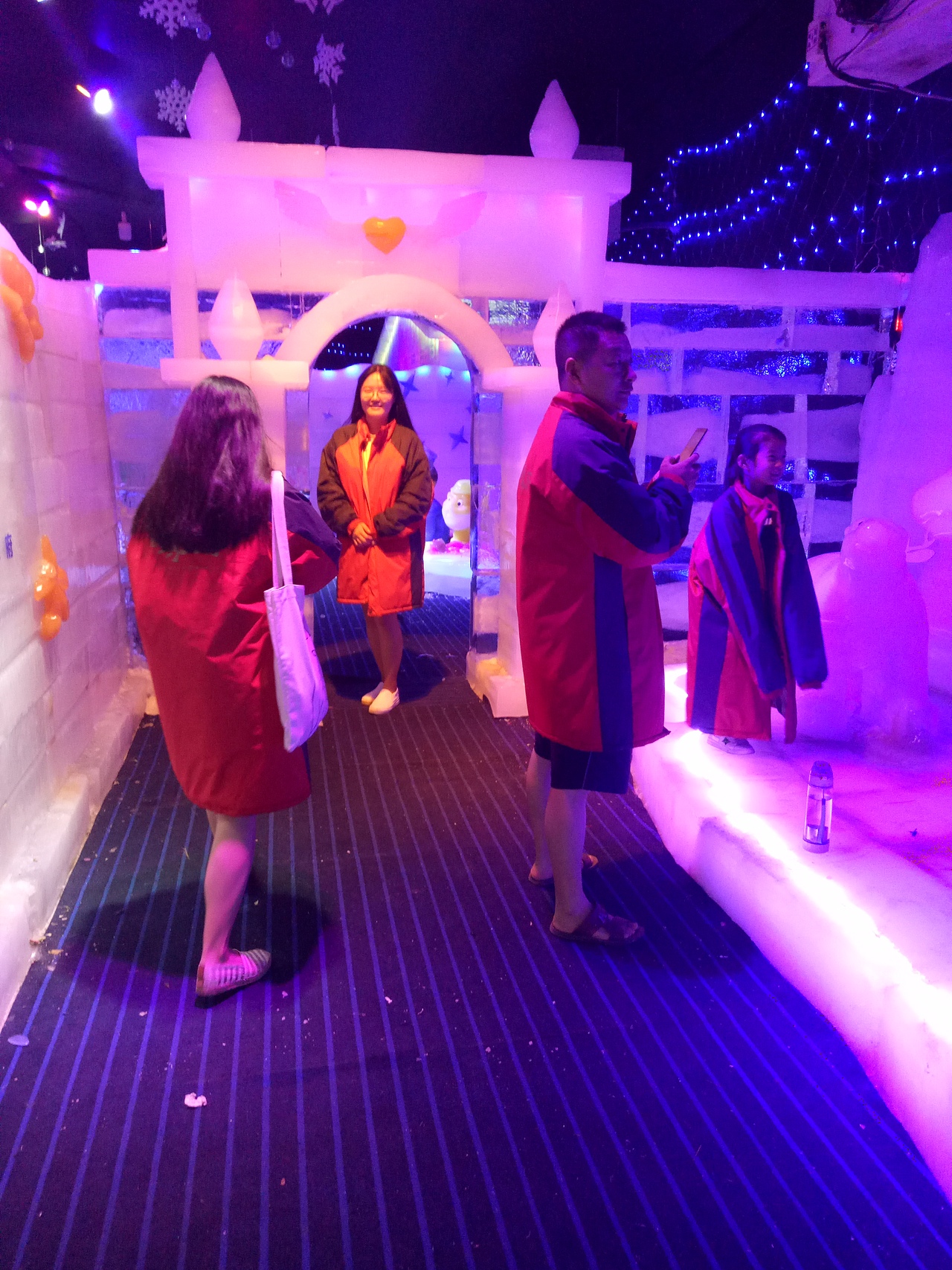 建业尊府冰雕展