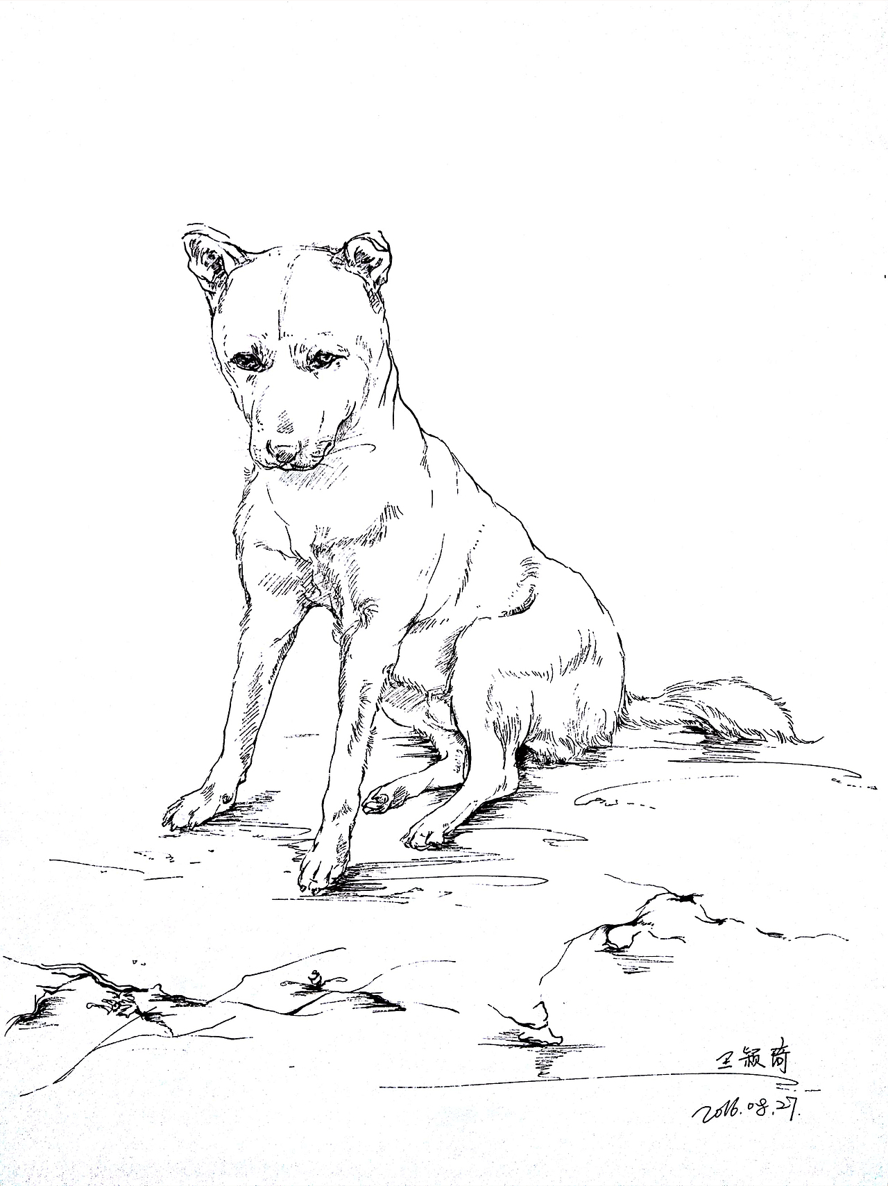 婺源写生（图ZMTMxNTQ3NDQ4） - 创作习作 - 站酷设计师顾九V原创素材 - 站酷ZCOOL