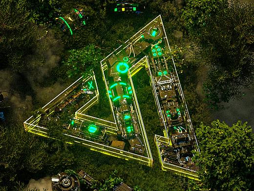 丛林LOGO展示海报（个人主页-ZNTExNDM3NDg=） - 场景 - 站酷设计师章鱼Octopoda原创素材 - 站酷ZCOOL