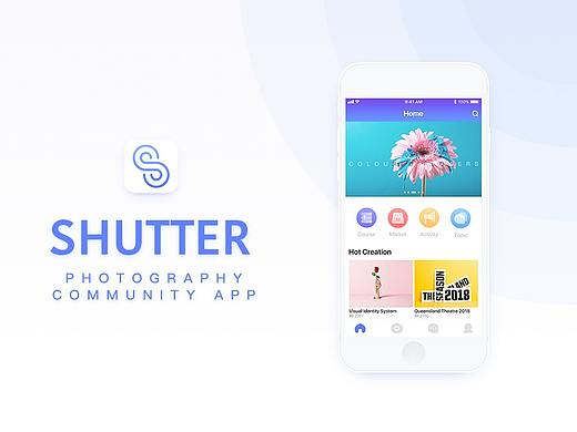 Shutter 1.0_概念app设计（个人主页-ZMjU4Mzg2OTY=） - APP界面 - 站酷设计师夜夜yue原创素材 - 站酷ZCOOL