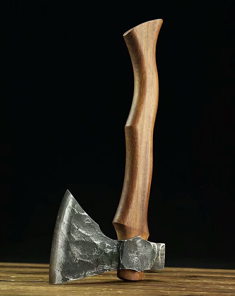 和风堂美术刀剑 锰钢夹钢手斧/飞斧（图ZMjA1NjA2Nzcy） - 工艺品设计 - 站酷设计师和风堂美术刀剑原创素材 - 站酷ZCOOL