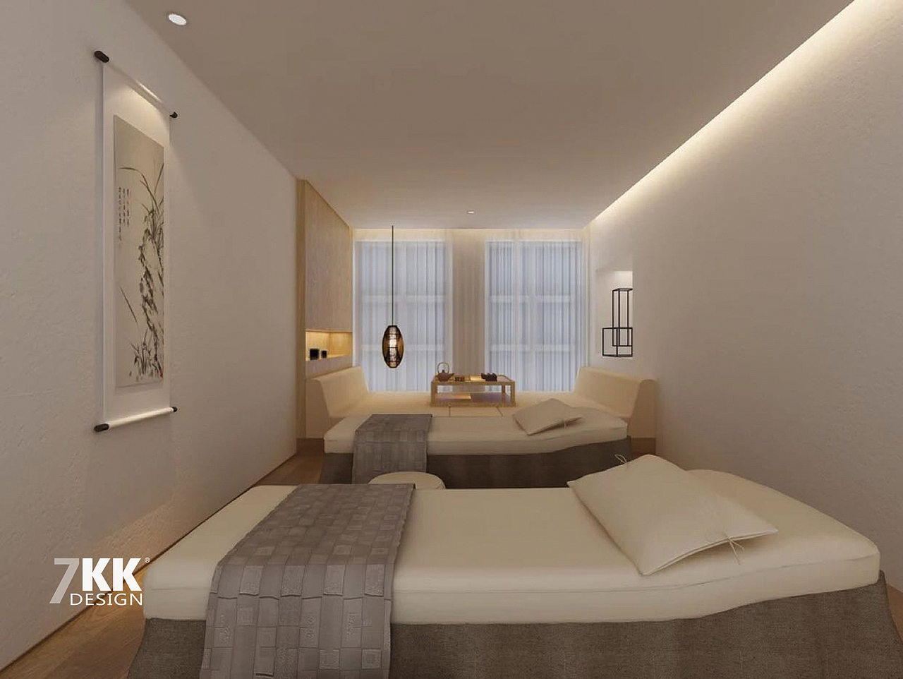 时尚简洁医美护肤品牌店铺设计（图ZMTUwMDQ5MDEy） - 家装设计 - 站酷设计师7KK家装工装设计原创素材 - 站酷ZCOOL