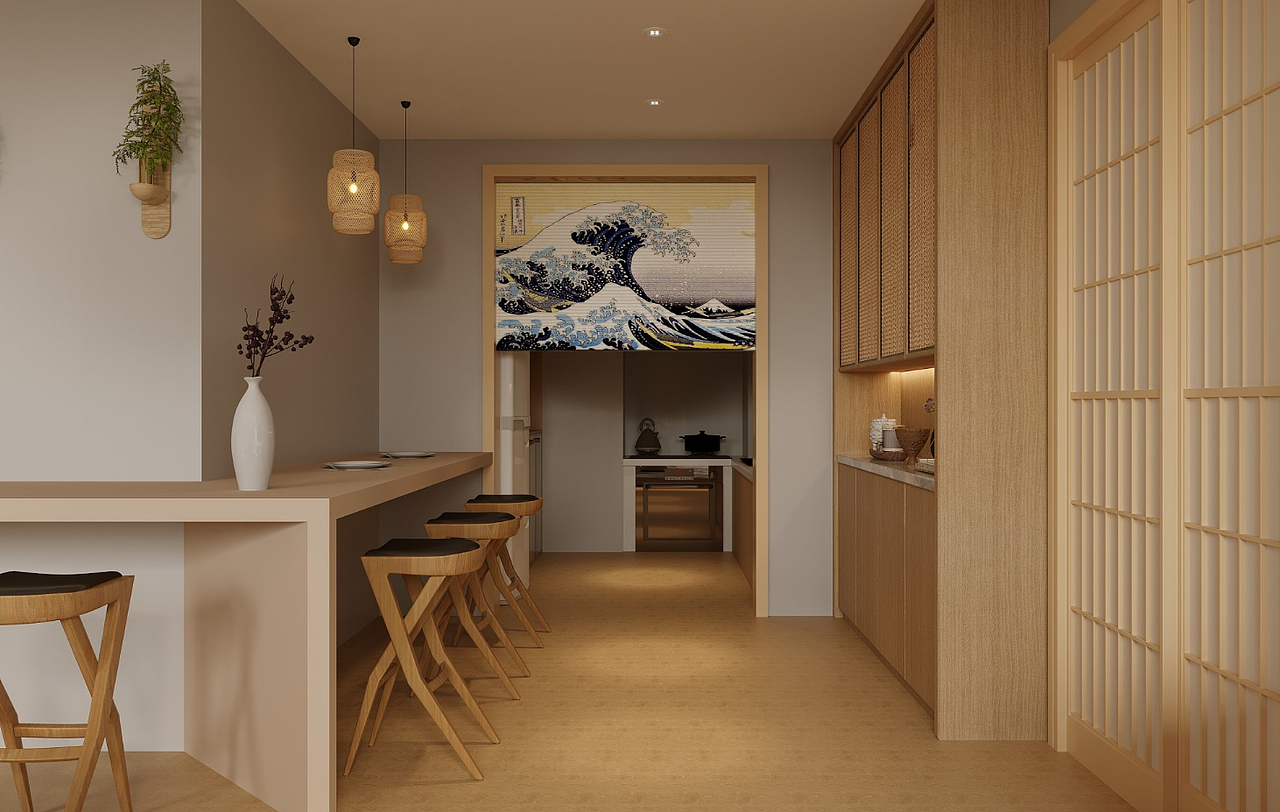 全屋原木,素雅日式风竟能美的如此高级