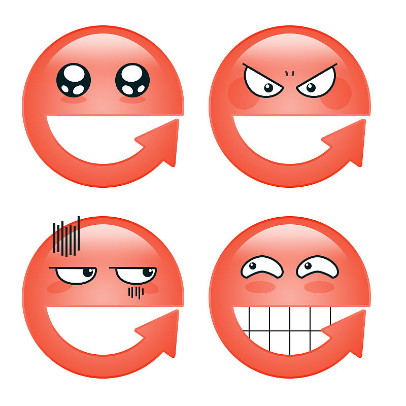 平面vi-logo表情系列