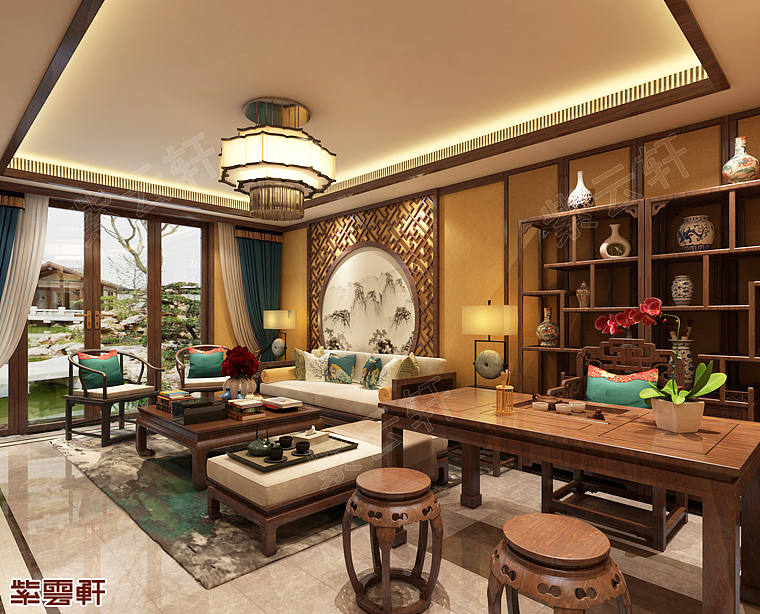 客厅中式装修风格