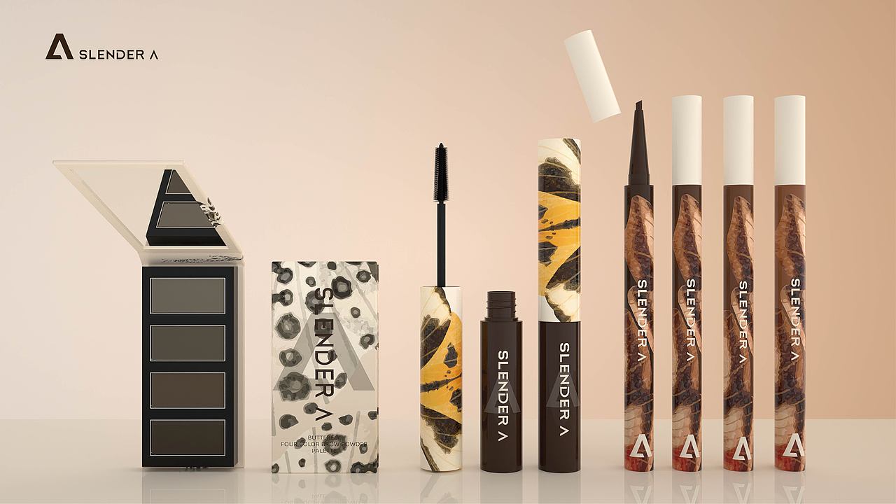 纤阿品牌 x 昆虫彩妆眼部系列产品（图ZMzMyODg5NTA4） - 品牌 - 站酷设计师鑫鑫家的常遇春原创素材 - 站酷ZCOOL