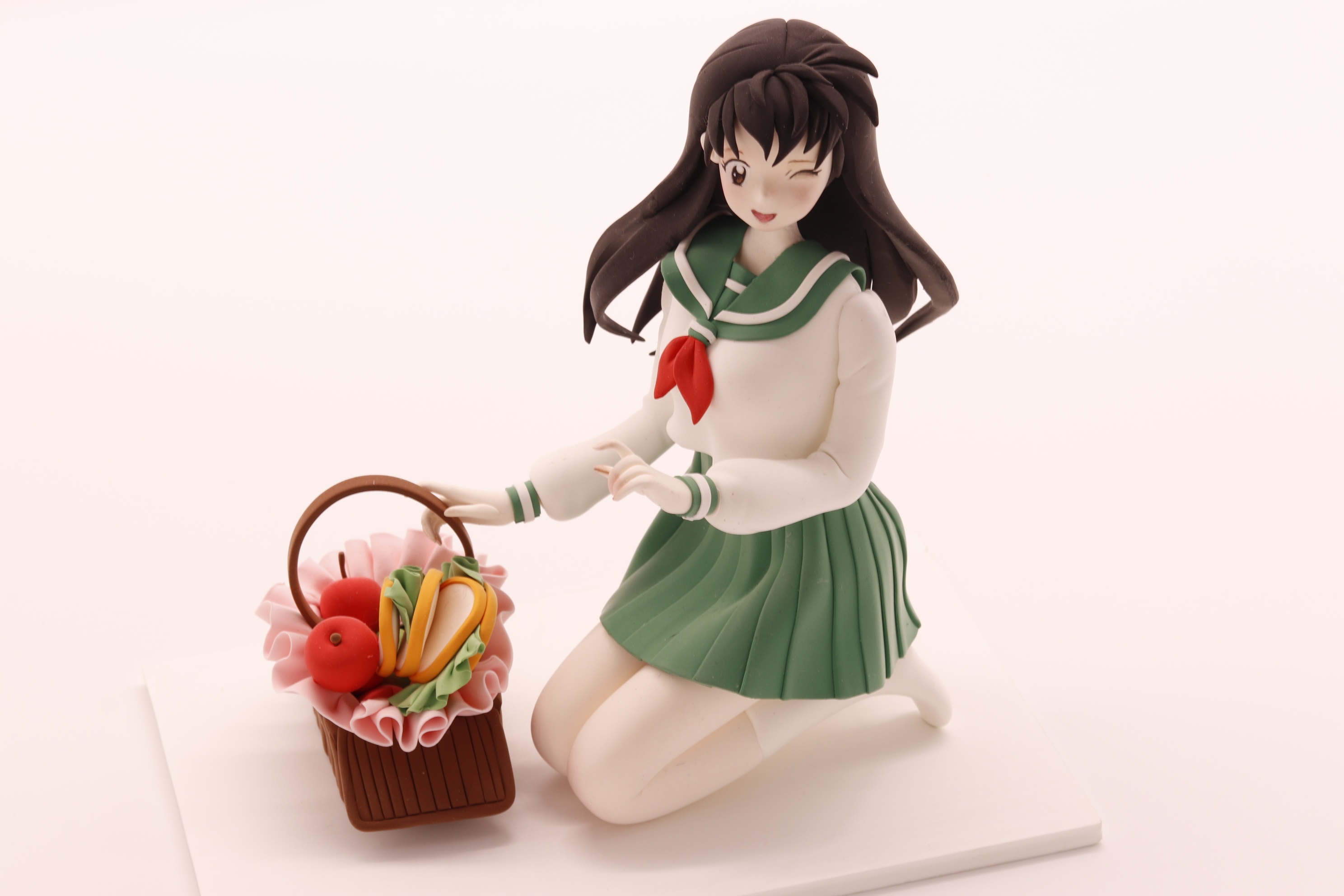 自制超轻粘土手办日暮戈薇