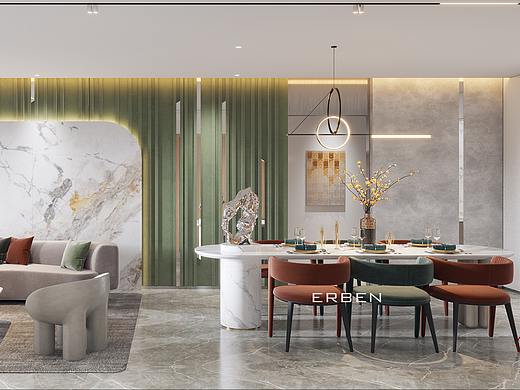 现代北欧样板房（个人主页-ZNTUyOTQ2NDg=） - 家装设计 - 站酷设计师而本御华设计原创素材 - 站酷ZCOOL