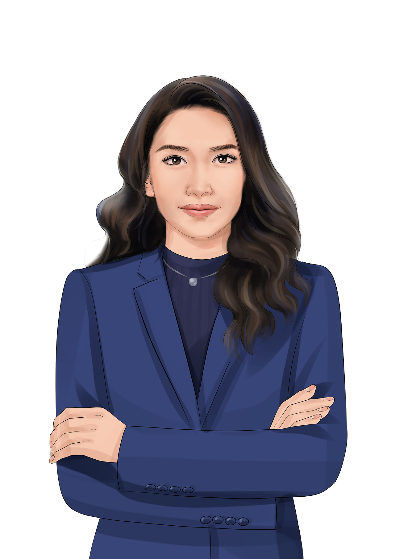 商务风人物形象插图（图ZMzczNTU3MzMy） - 商业插画 - 站酷设计师田田圈插画原创素材 - 站酷ZCOOL