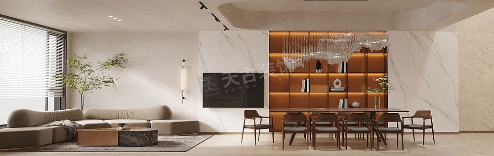 东原旭辉江山樾装修,江山樾别墅方案,天古设计师蔡培