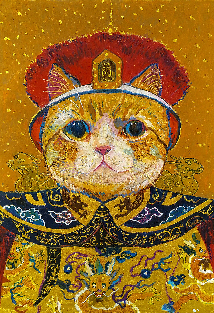 吾辈是猫07（图ZMTM0MjQ0NDIw） - 创作习作 - 站酷设计师Asch修原创素材 - 站酷ZCOOL