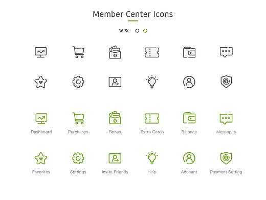 返利网站用户中心icon