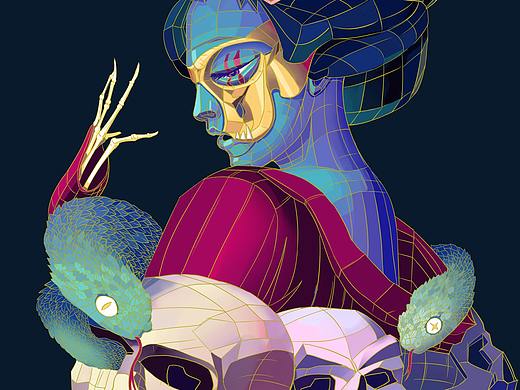 蛇蝎女人插畫繪制（個(gè)人主頁(yè)-ZMzk3MzYwOTI=） - 商業(yè)插畫 - 站酷設(shè)計(jì)師三撇兒原創(chuàng)素材 - 站酷ZCOOL