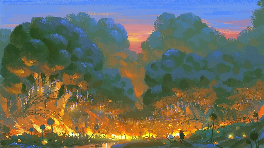 《美食大冒险之英雄烩》同名大电影的艺术设定集