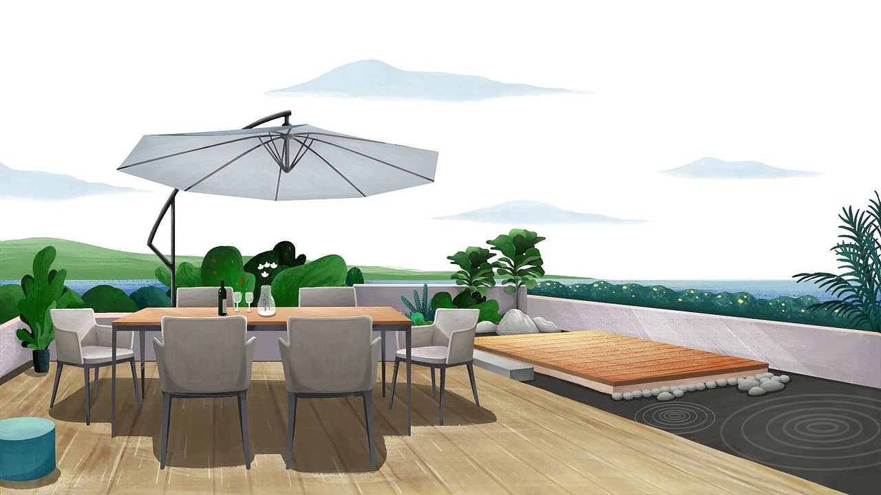 地产插画 插画（图ZMzMzMjkyNzU2） - 商业插画 - 站酷设计师xl安原创素材 - 站酷ZCOOL