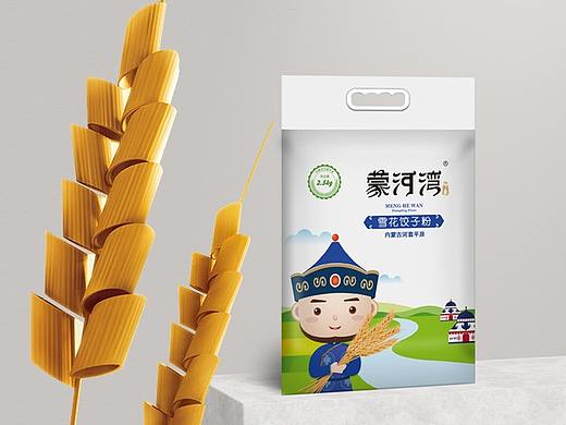 内蒙古面粉包装设计