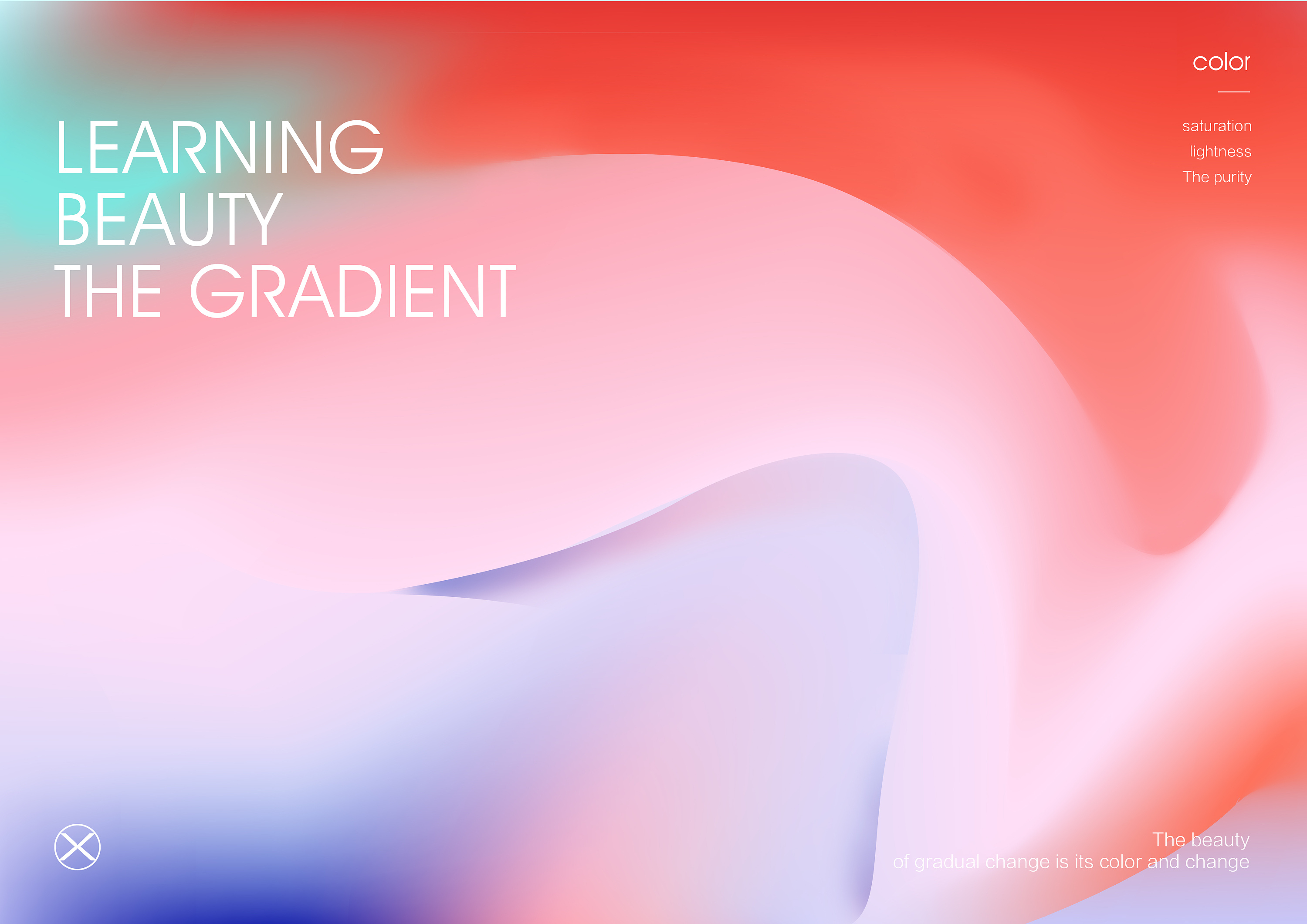 色彩渐变——颜色|平面|海报|耳东陈_原创作品-站酷zcool