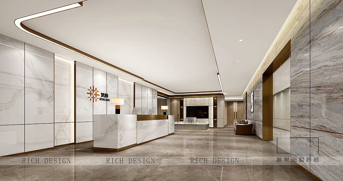 星河办公室中式风格