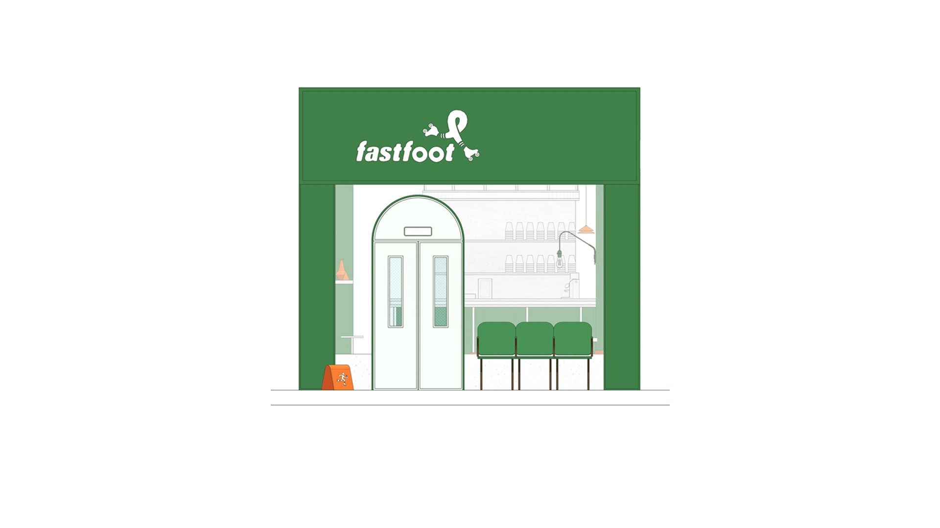 再叁食研设计 | 急急脚㗎啡公司 FASTFOOT（图ZMTk3MjU4MTMy） - 品牌 - 站酷设计师再叁品牌设计原创素材 - 站酷ZCOOL