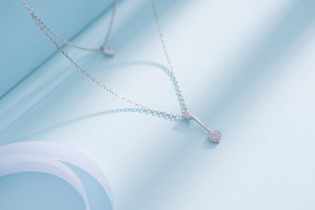 纯银饰小清新拍摄