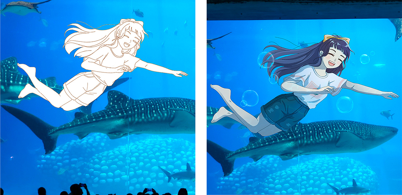 「长隆三月三插画结合照片长图」插画 X 长图